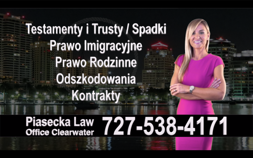 Polski Prawnik Testamenty i Trusty, Saint Petersburg, Polski, adwokat, prawnik,  polish, lawyer, attorney, florida, polscy, prawnicy, adwokaci